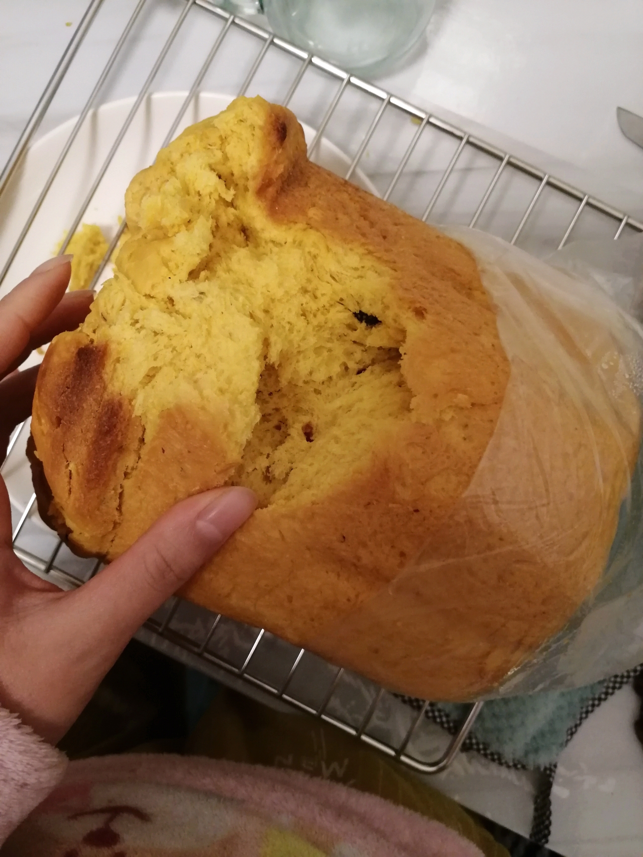 面包机做南瓜面包