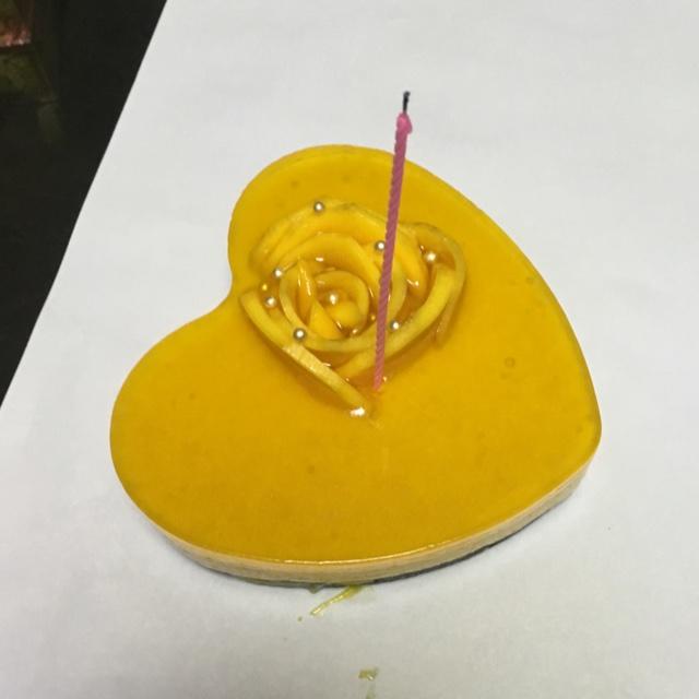 芒果纯酸奶慕斯