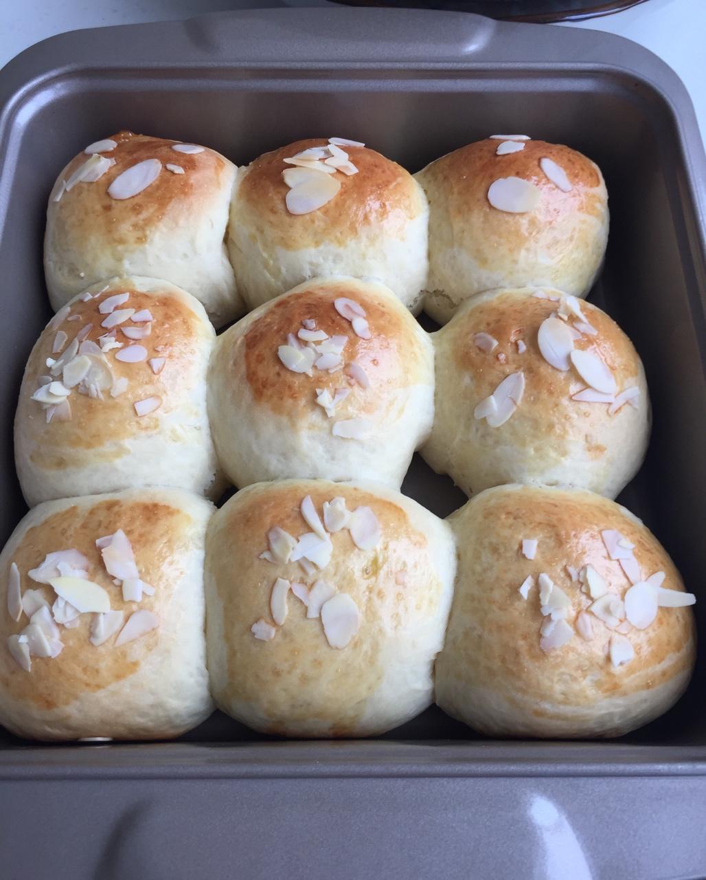 咖啡0856做的淡奶油软面包