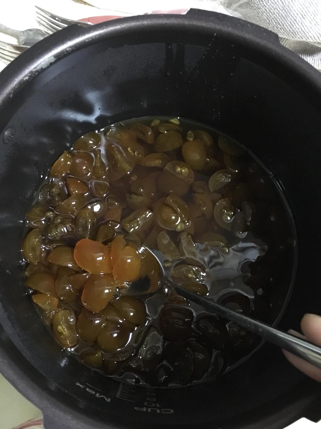 超简单的电饭锅版金桔冰糖膏（止咳）