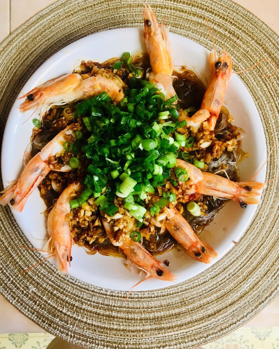蒜蓉粉丝蒸虾