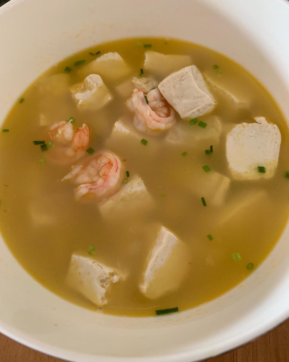 快手～鲜虾豆腐