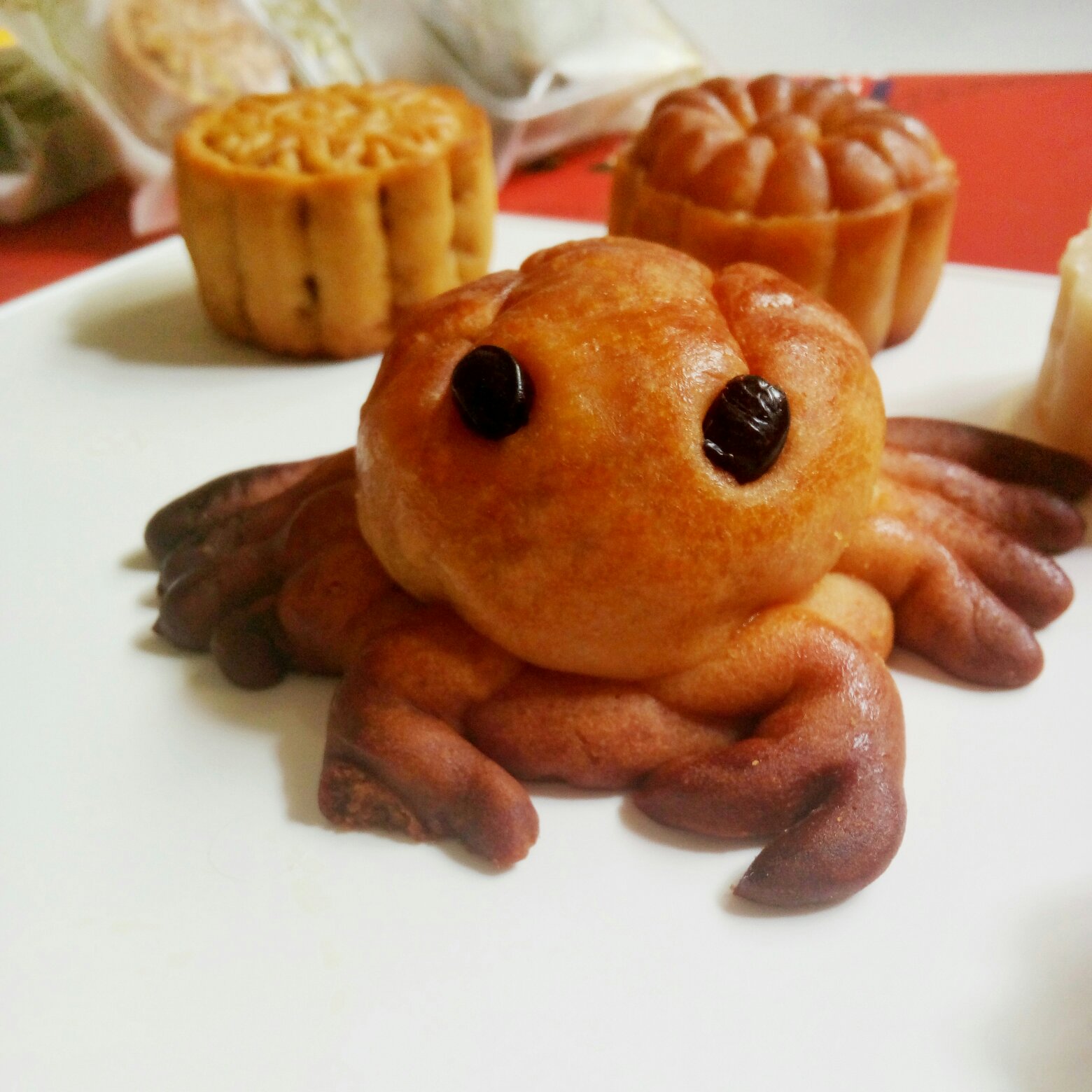 黄金螃蟹闹金秋——广式月饼螃蟹的做法