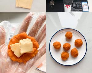 免烤箱❗️❗️一口暴浆的芝士红薯年糕的做法 步骤1