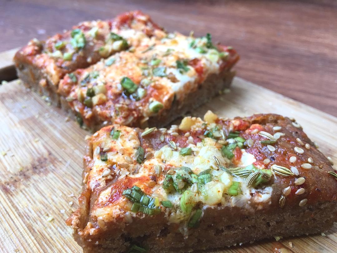 天然酵种佛卡夏-Sourdough Focaccia的做法