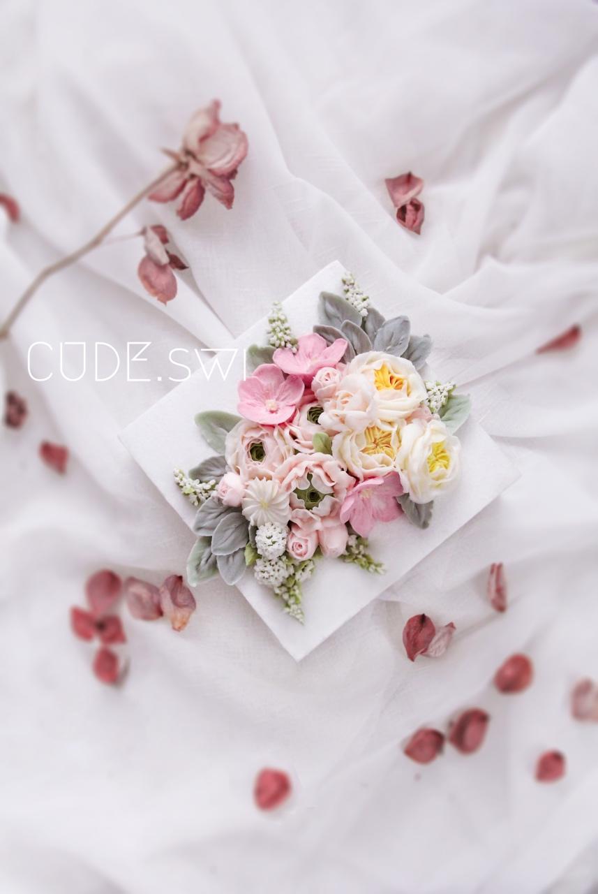 韩式裱花，奶油蛋糕