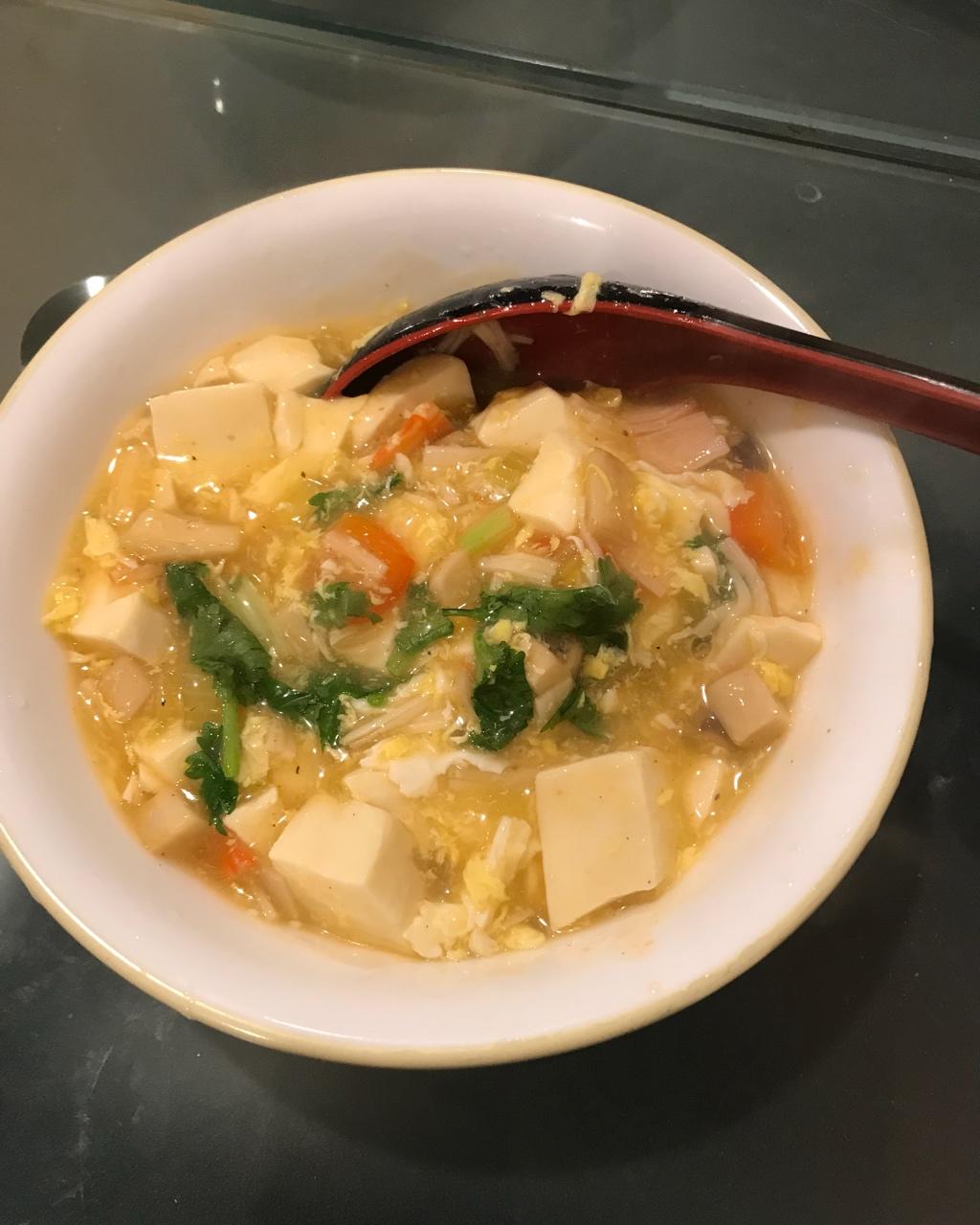 手机用户9515_3doe做的酸辣豆腐汤