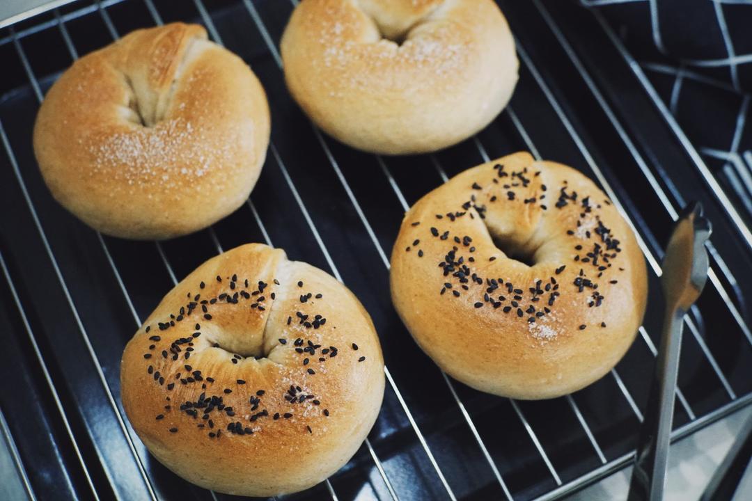 黑椒火腿奶酪贝果【北鼎烤箱食谱】