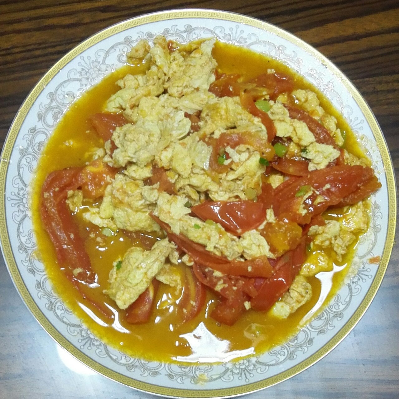 西红柿炒鸡蛋