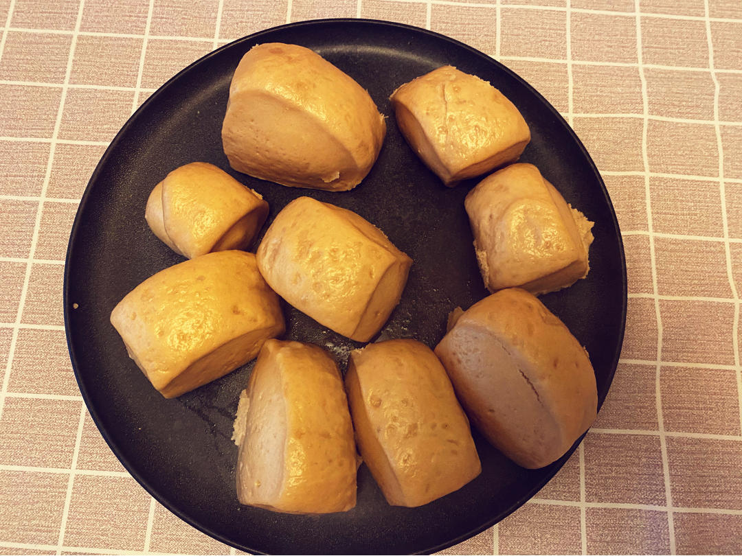 奶香红糖馒头（第一次就成功）