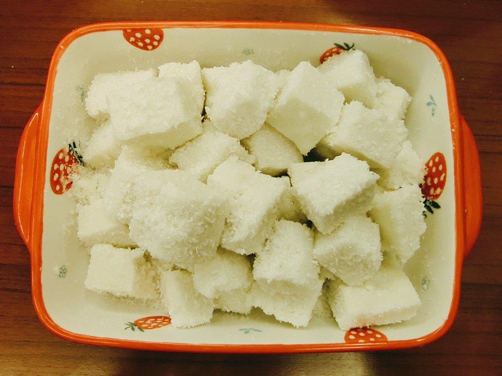 （只需4种材料)牛奶小方