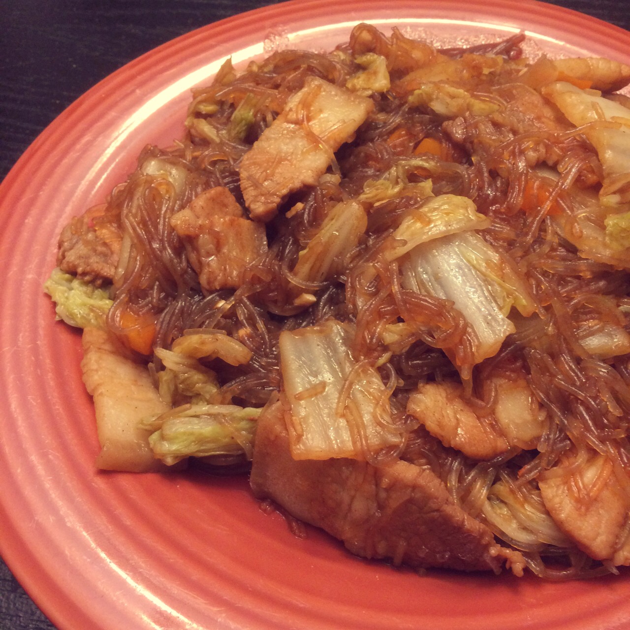 猪肉白菜炖粉条
