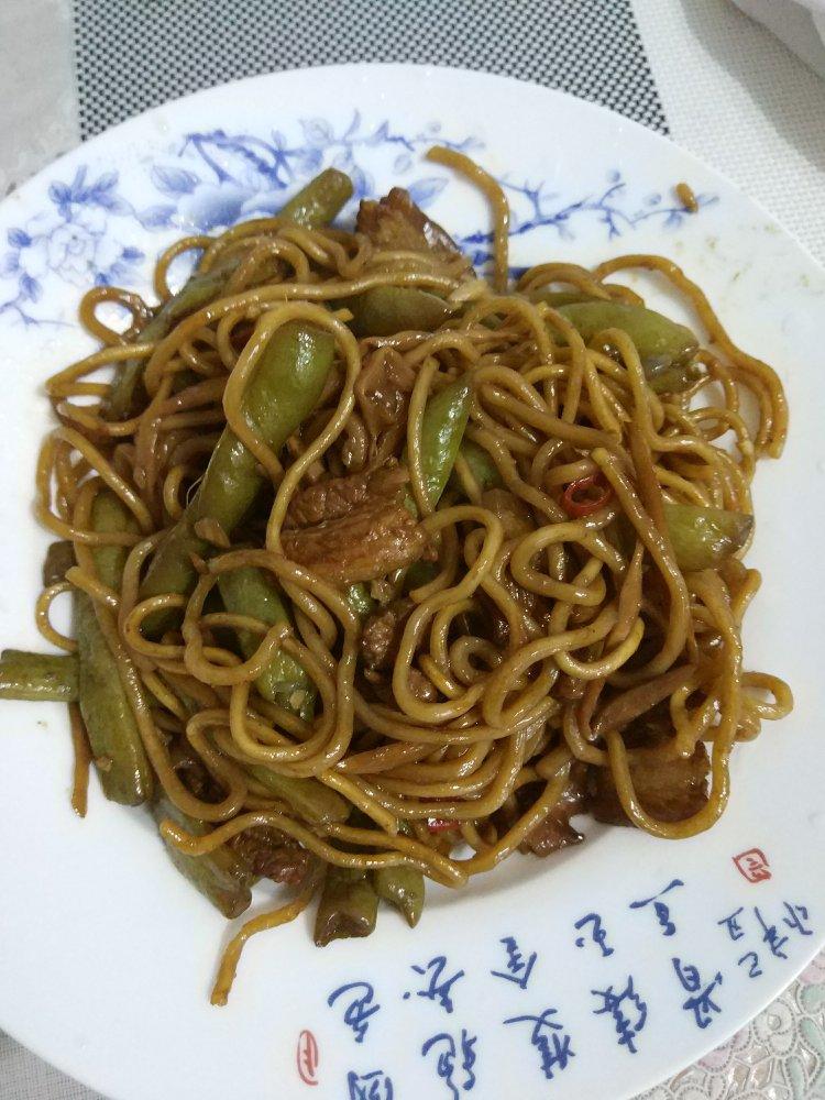 豆角焖面