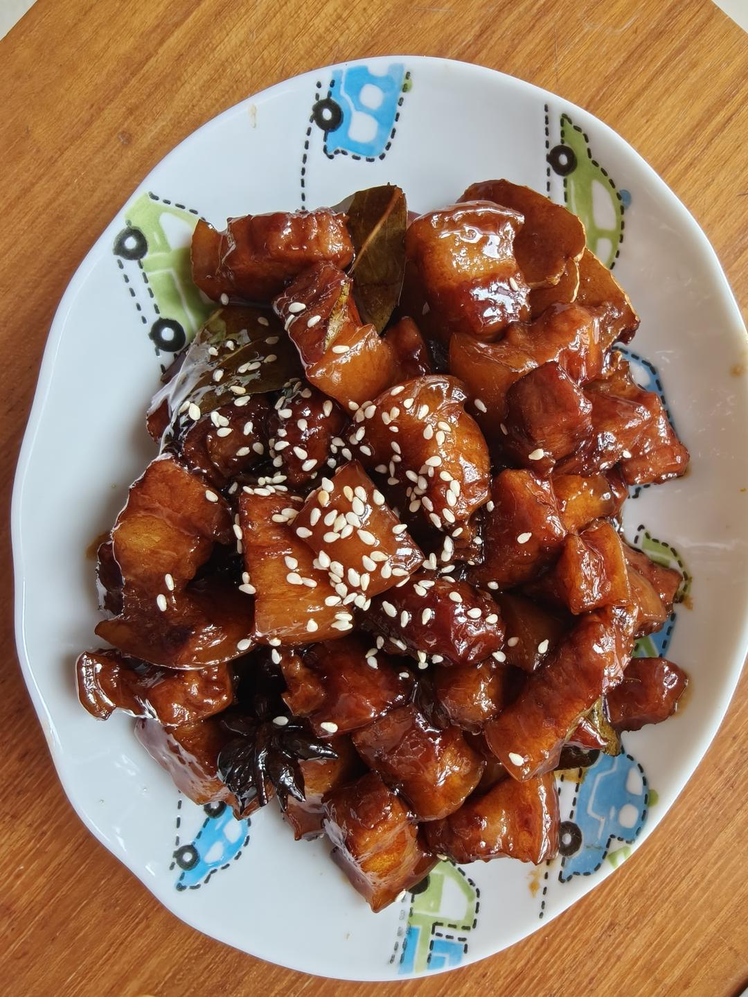 不焯水不放油的家常红烧肉