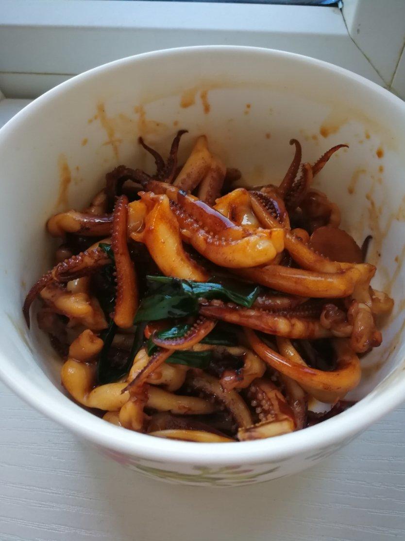 酱爆鱿鱼须