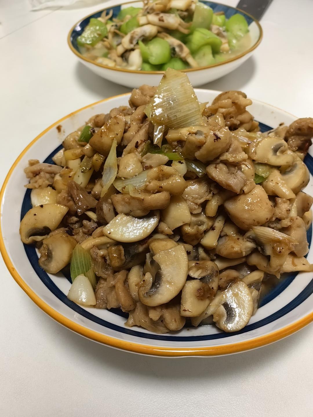 绝了～口蘑鸡腿真的好吃，简单快手