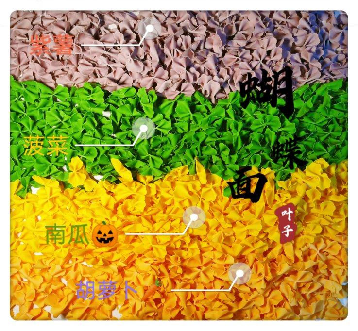 婴儿果蔬蝴蝶面