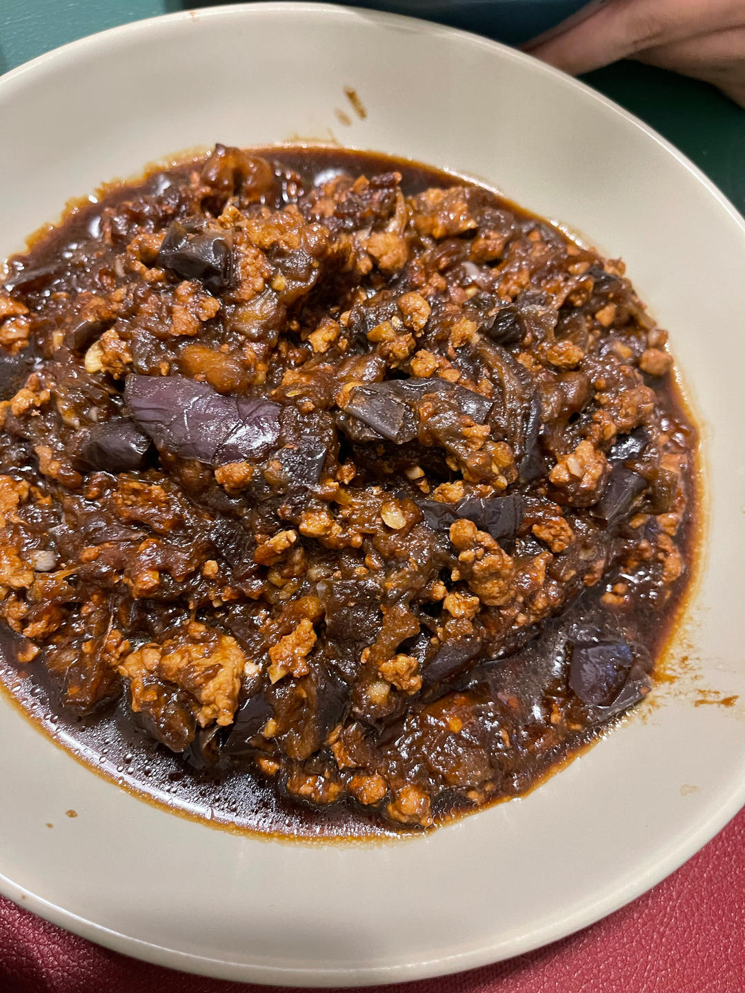 超级下饭酱香味肉末茄子