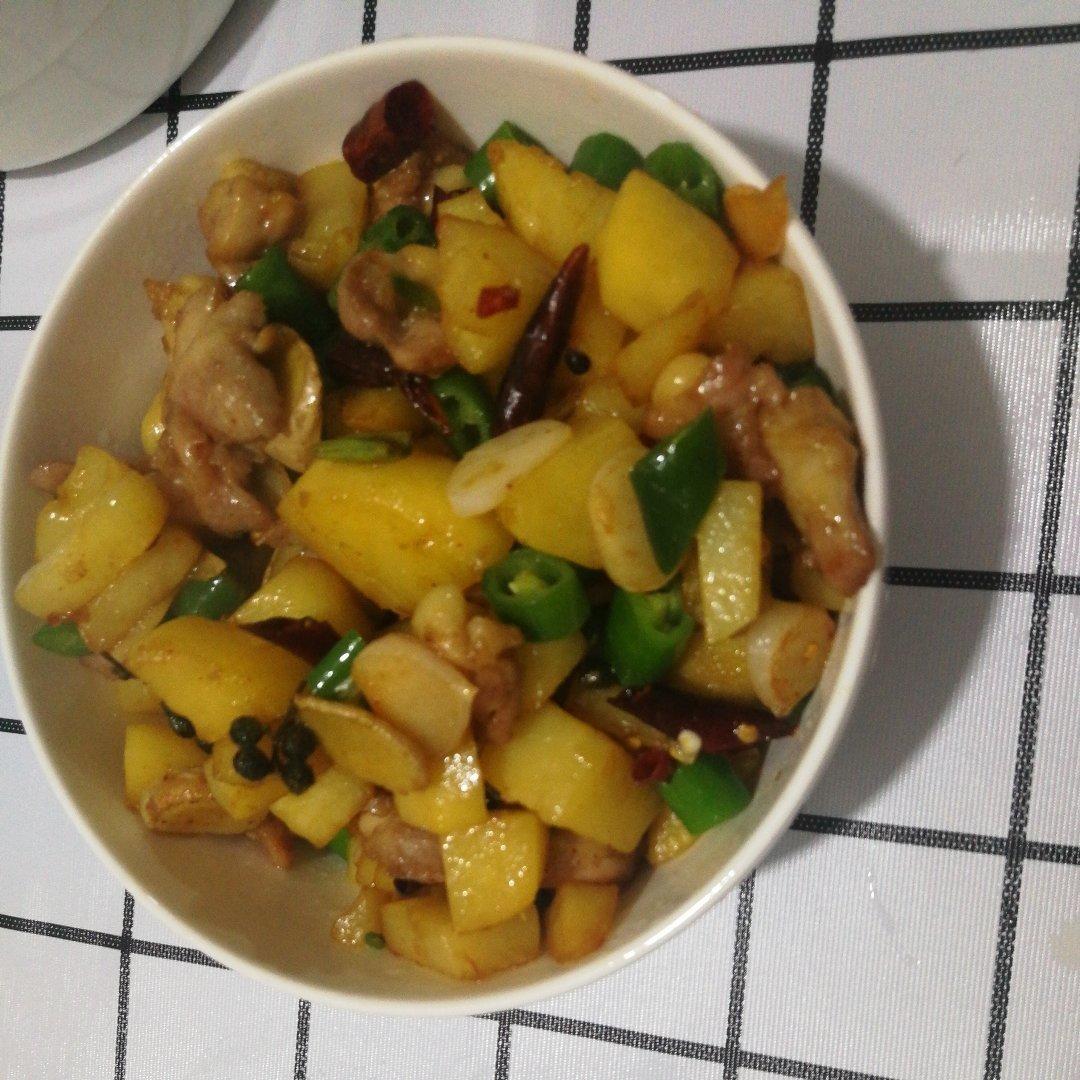 掌中宝炒土豆丁
