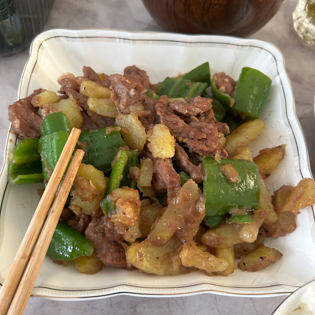 嫩滑多汁‼️一口就上瘾的㊙️牛排土豆煎锅