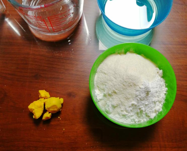 纯奶手撕吐司的做法 步骤1