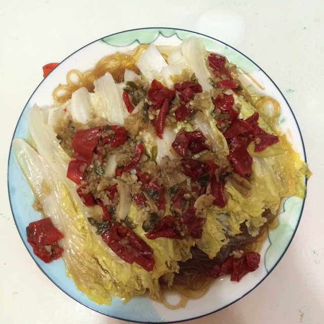 蒜蓉粉丝娃娃菜