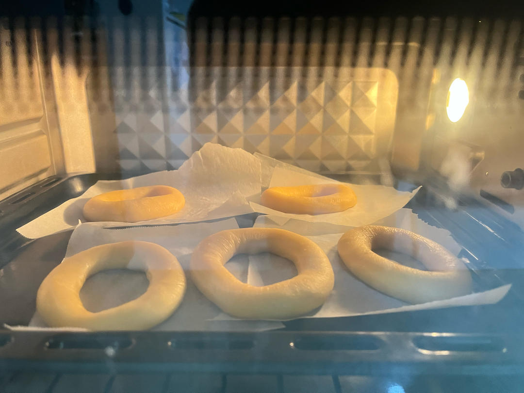 🍩超快手一小时低糖无需烤箱的甜甜圈（详细视频）