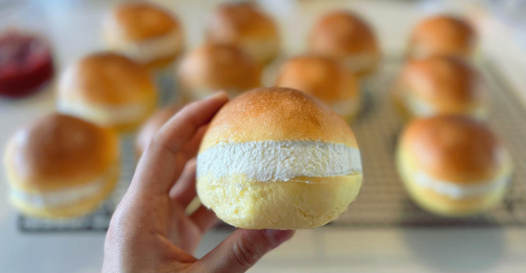 Maritozzo｜中国大饭店的招牌面包在家复刻，我出息了哈哈哈哈！