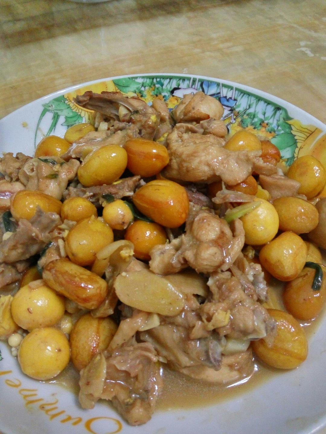 苹婆闷鸡的做法