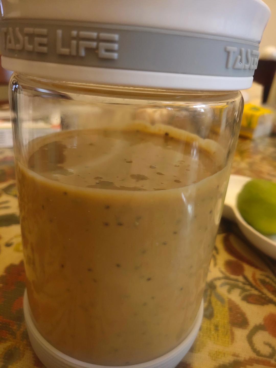 自制「奇亚籽海盐花生酱」，无添加的才能放心吃！