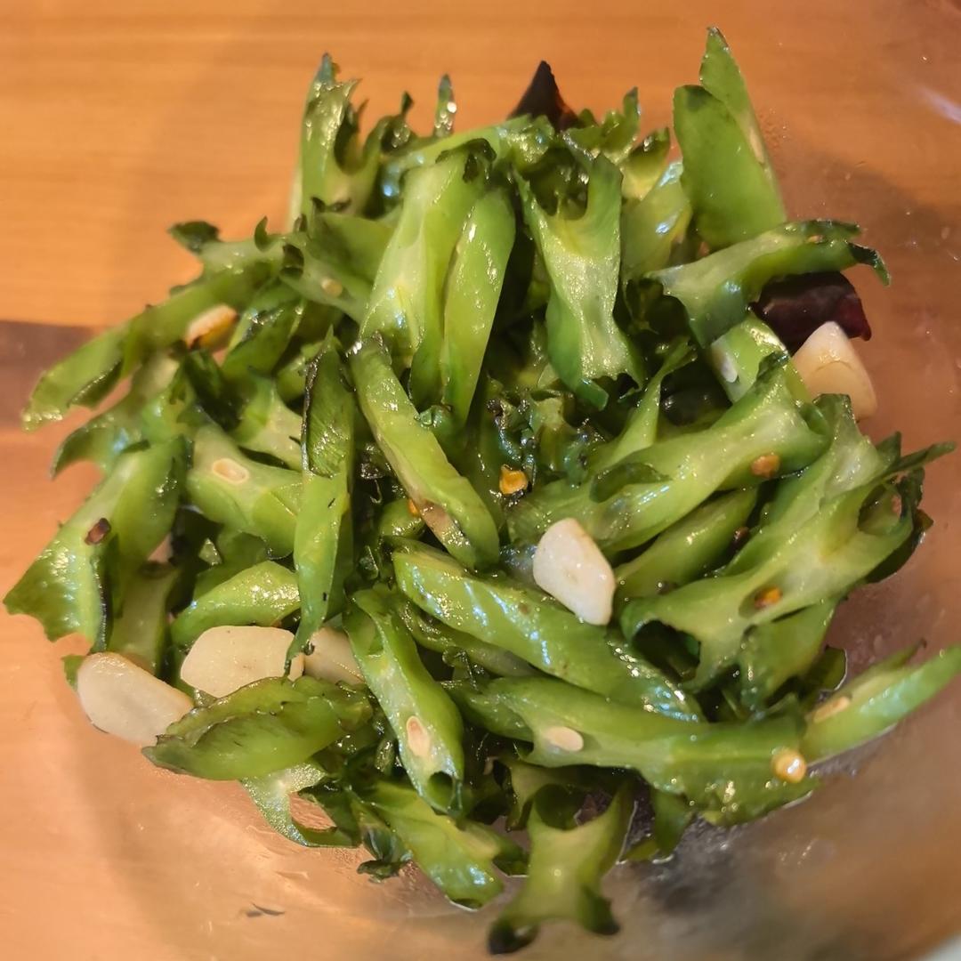 清炒四角豆
