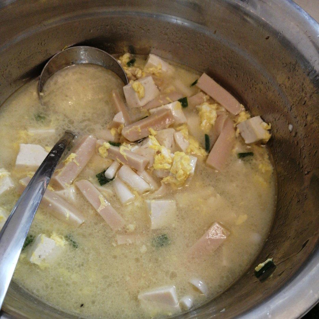 豆腐菌菇汤