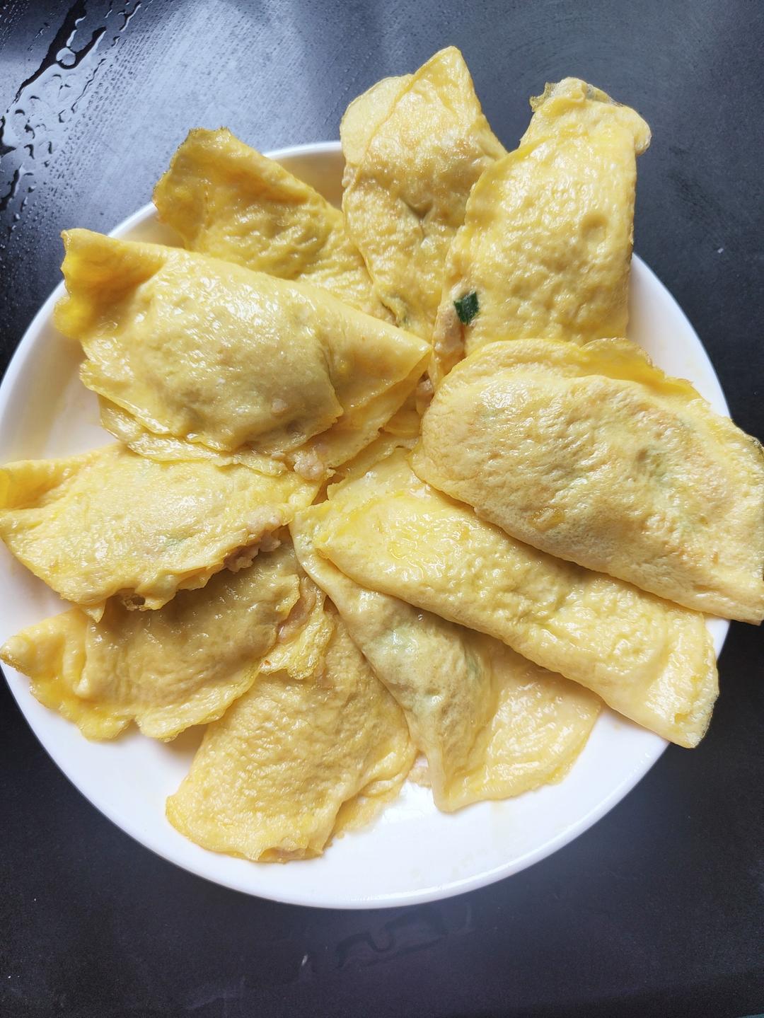 零基础也会做的蛋饺，会上瘾~