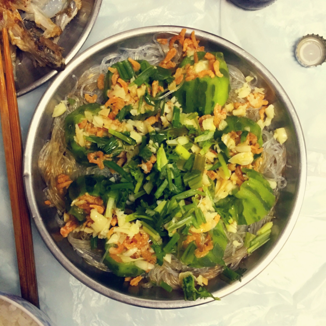 蒜蓉粉丝蒸丝瓜