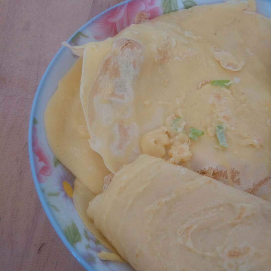 香葱鸡蛋饼