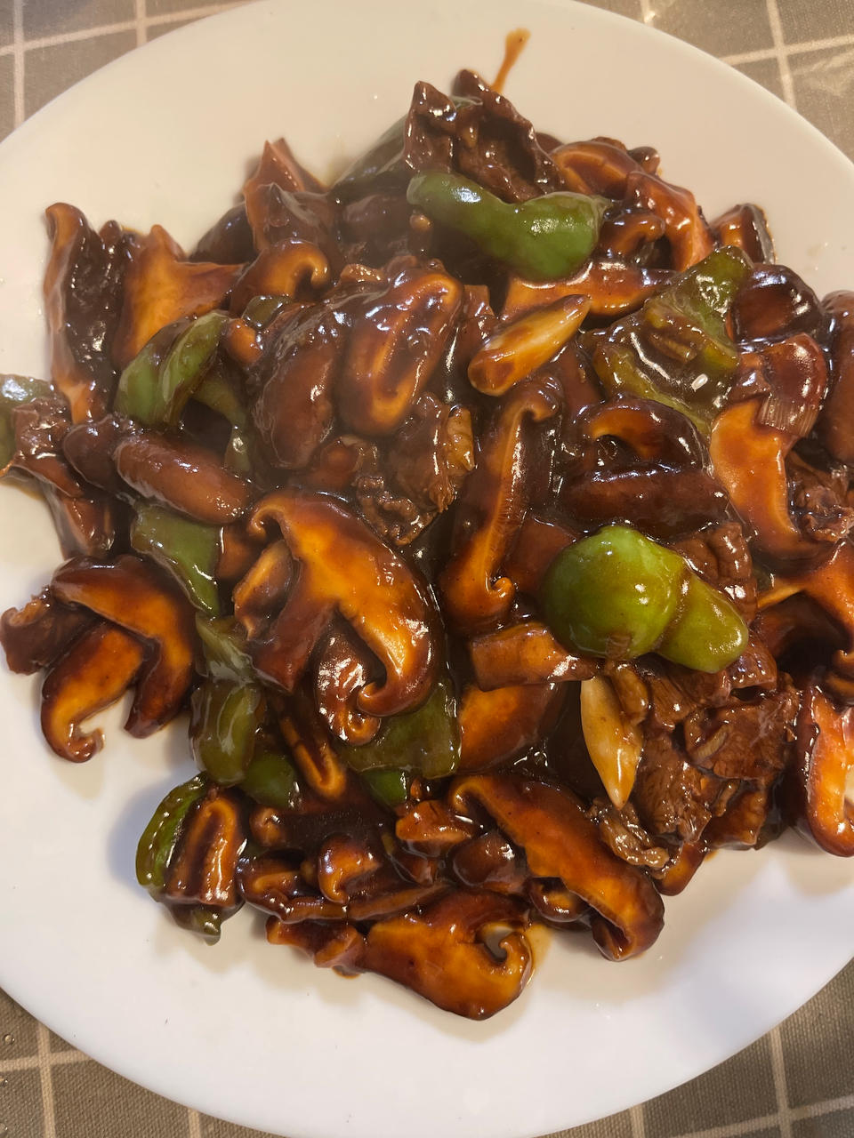 耗油香菇炒肉