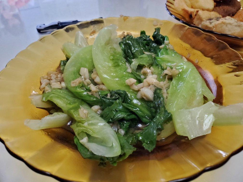 懒人耗油生菜，堪比饭店的美味