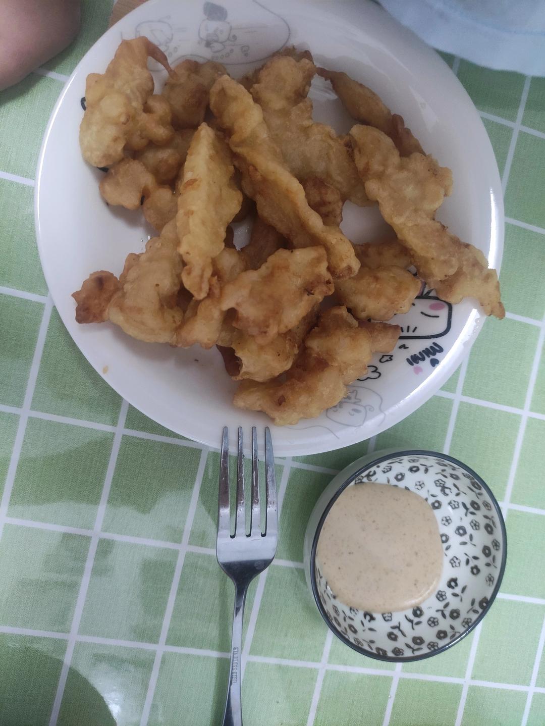 極脆外殼！酥炸鱼条 fish and chips