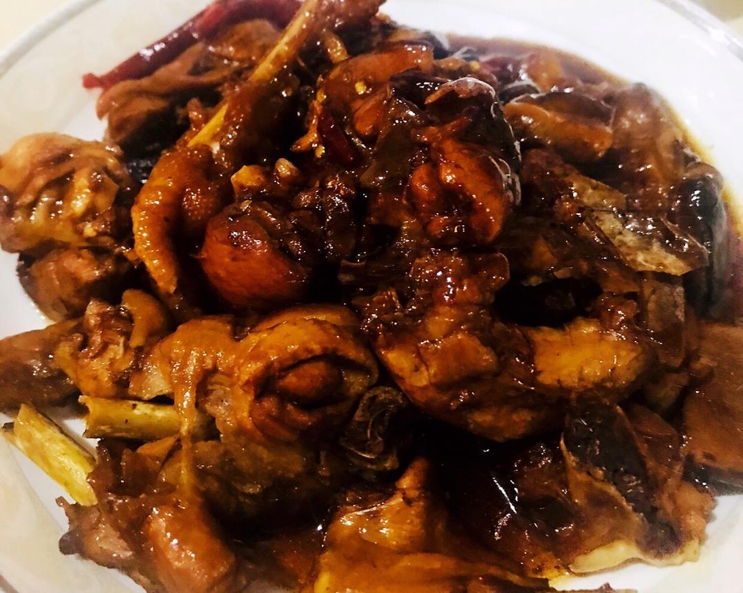 香菇烧鸡的做法