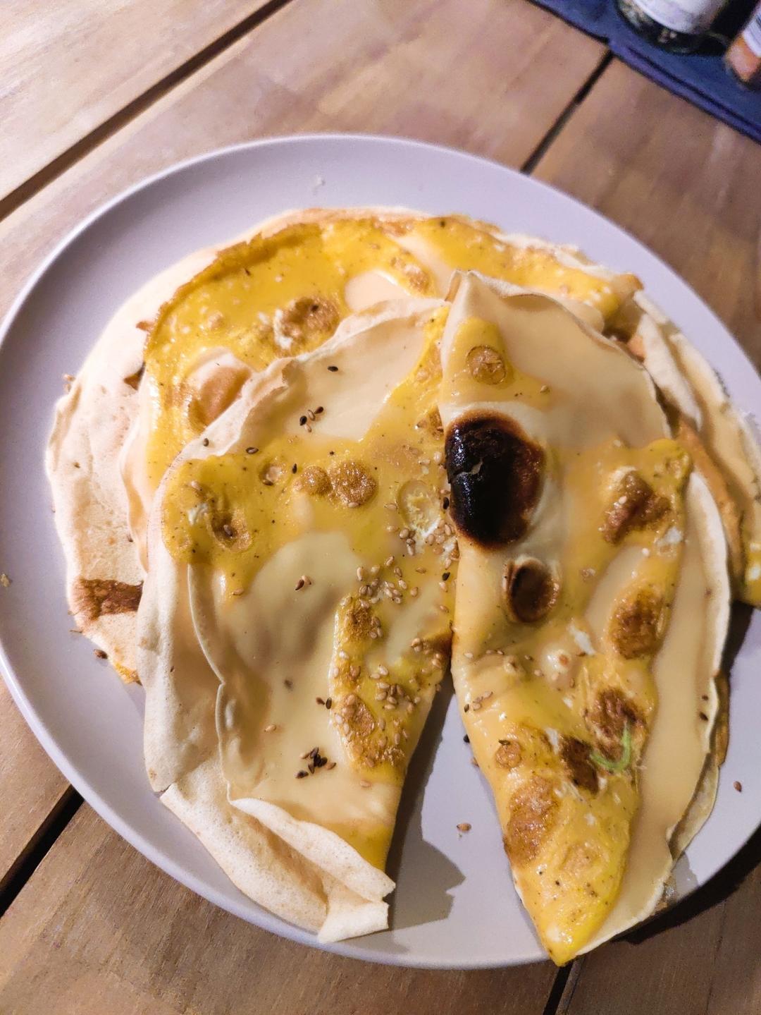 超软筋道的鸡蛋软饼