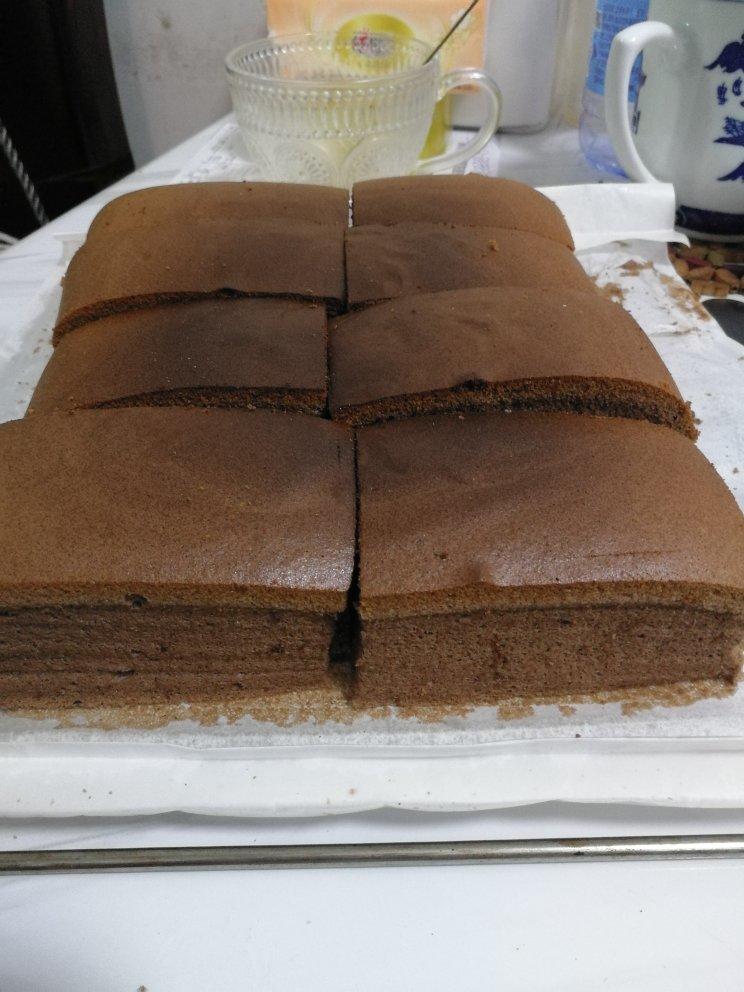 巧克力古早蛋糕