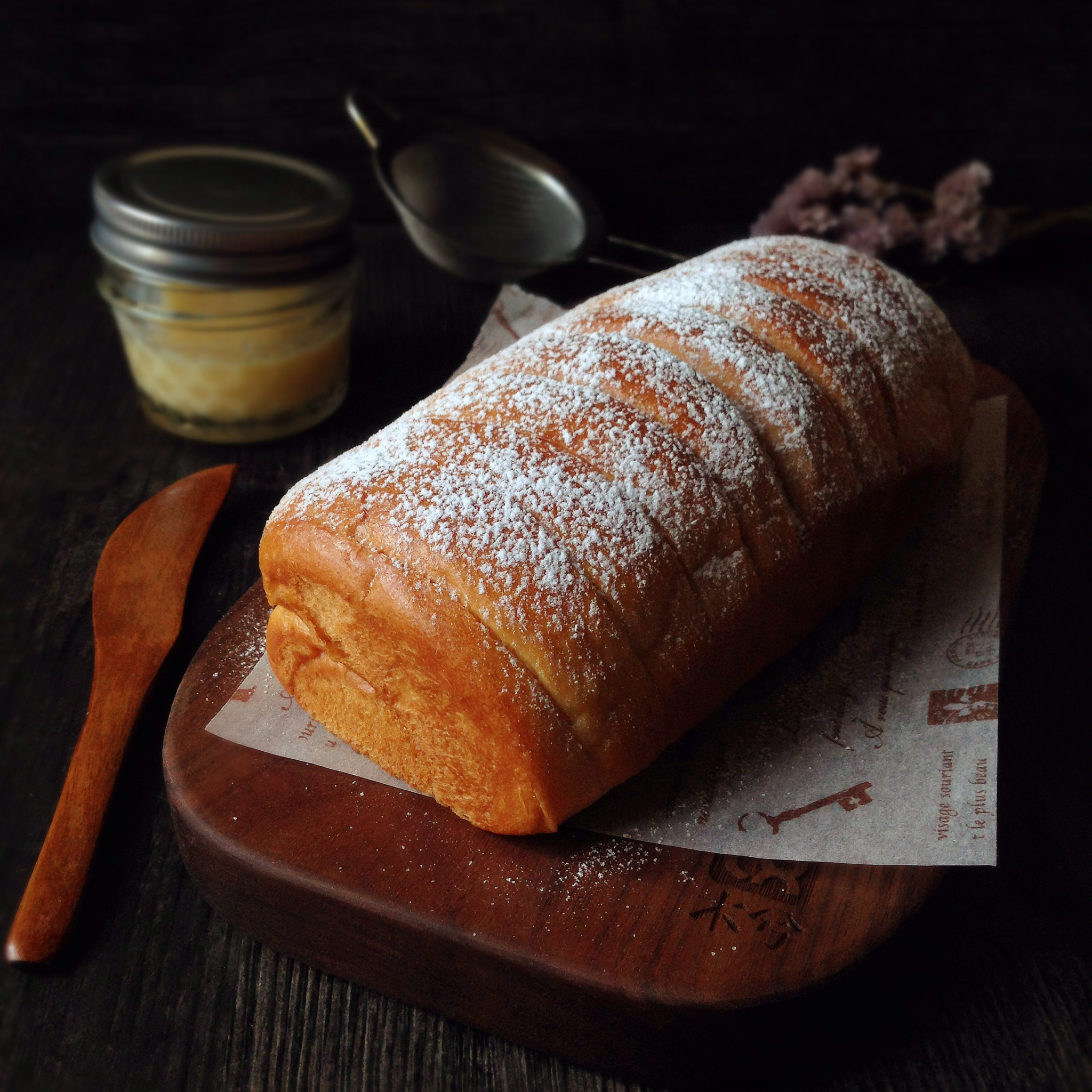 百利甜奶香卷卷包