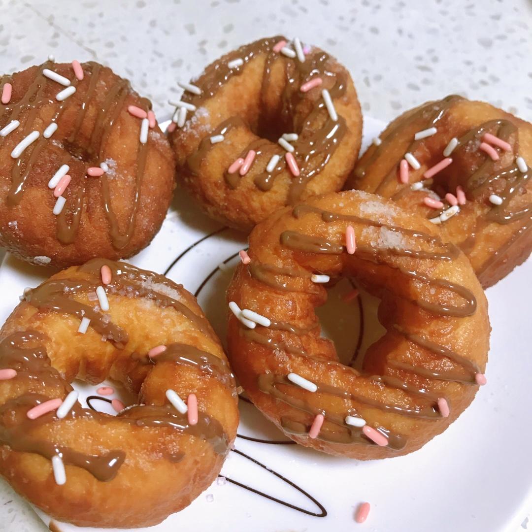 无需烤箱❗️超好吃甜甜圈