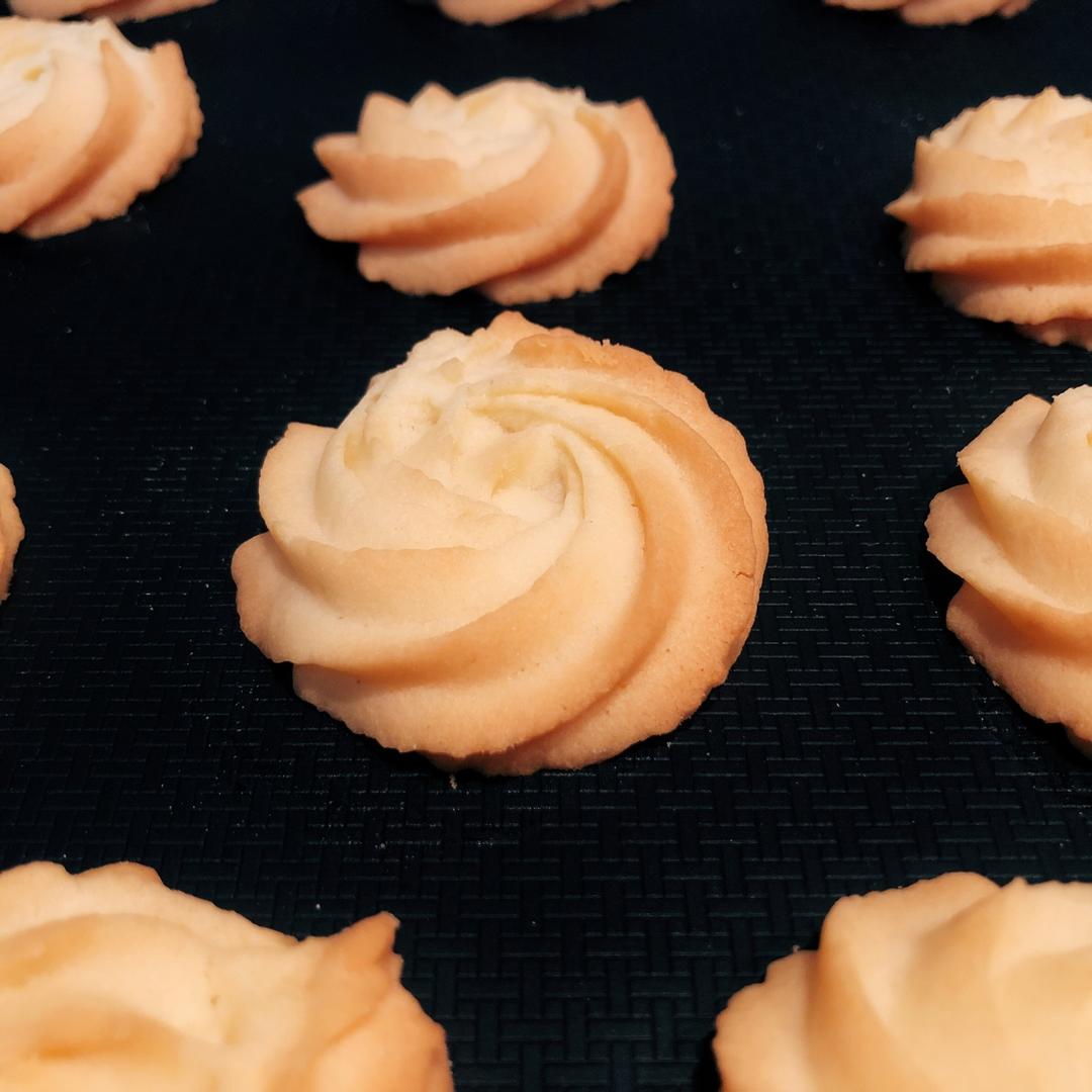 零失败花纹超级立体的黄油曲奇