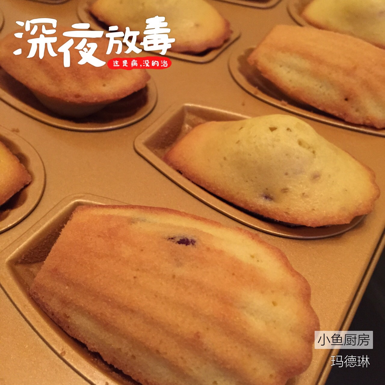 橙香玛德琳（植物油版）