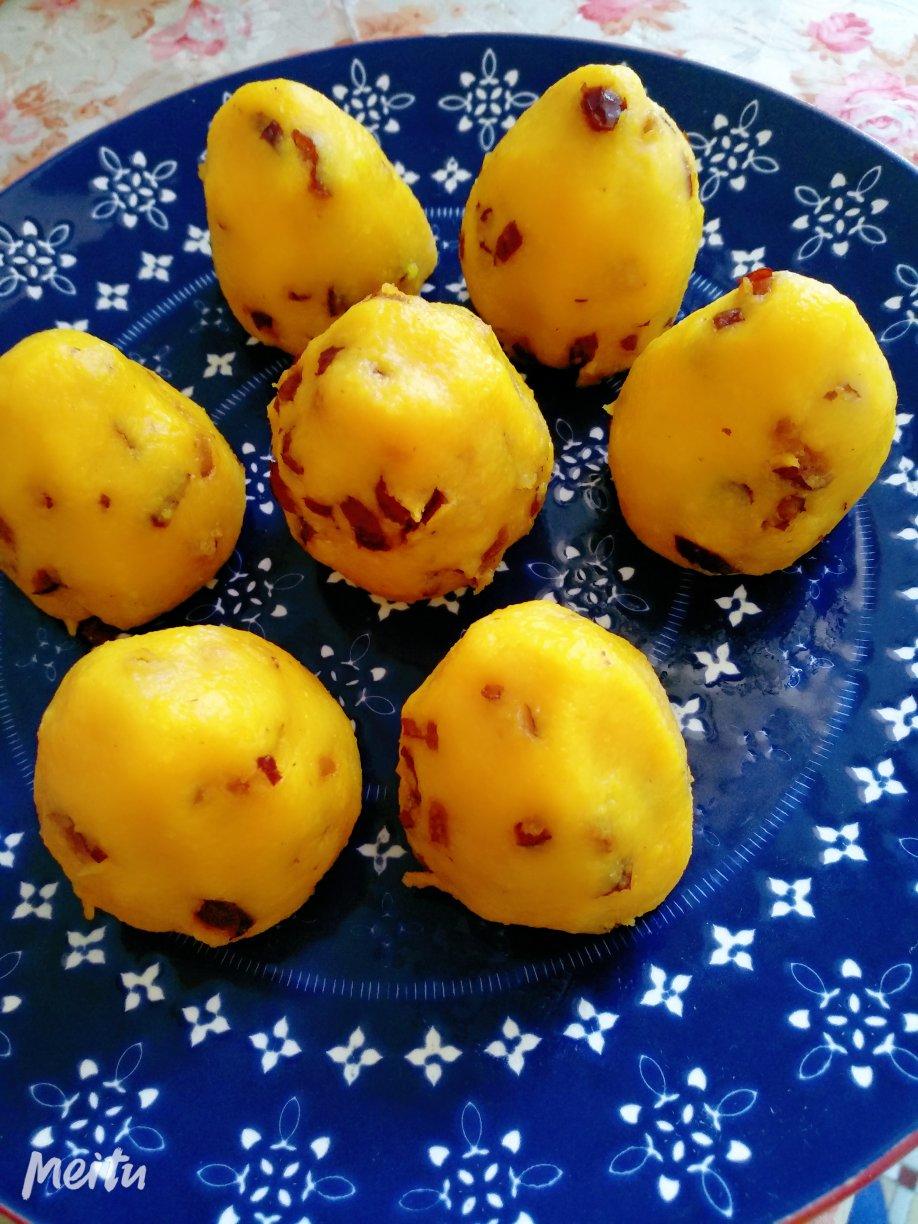 奶香枣窝头