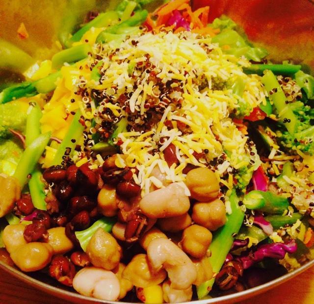 quinoa salad的做法