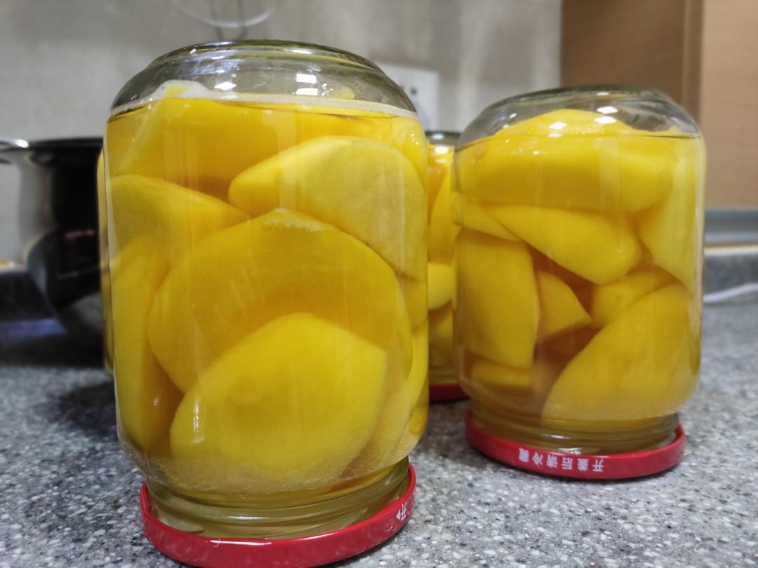 桃罐头(家庭版)的做法