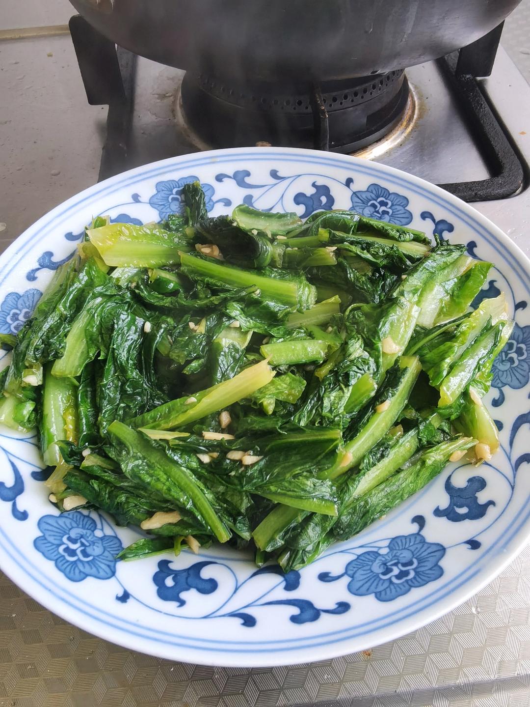 蒜蓉油麦菜（蚝油）
