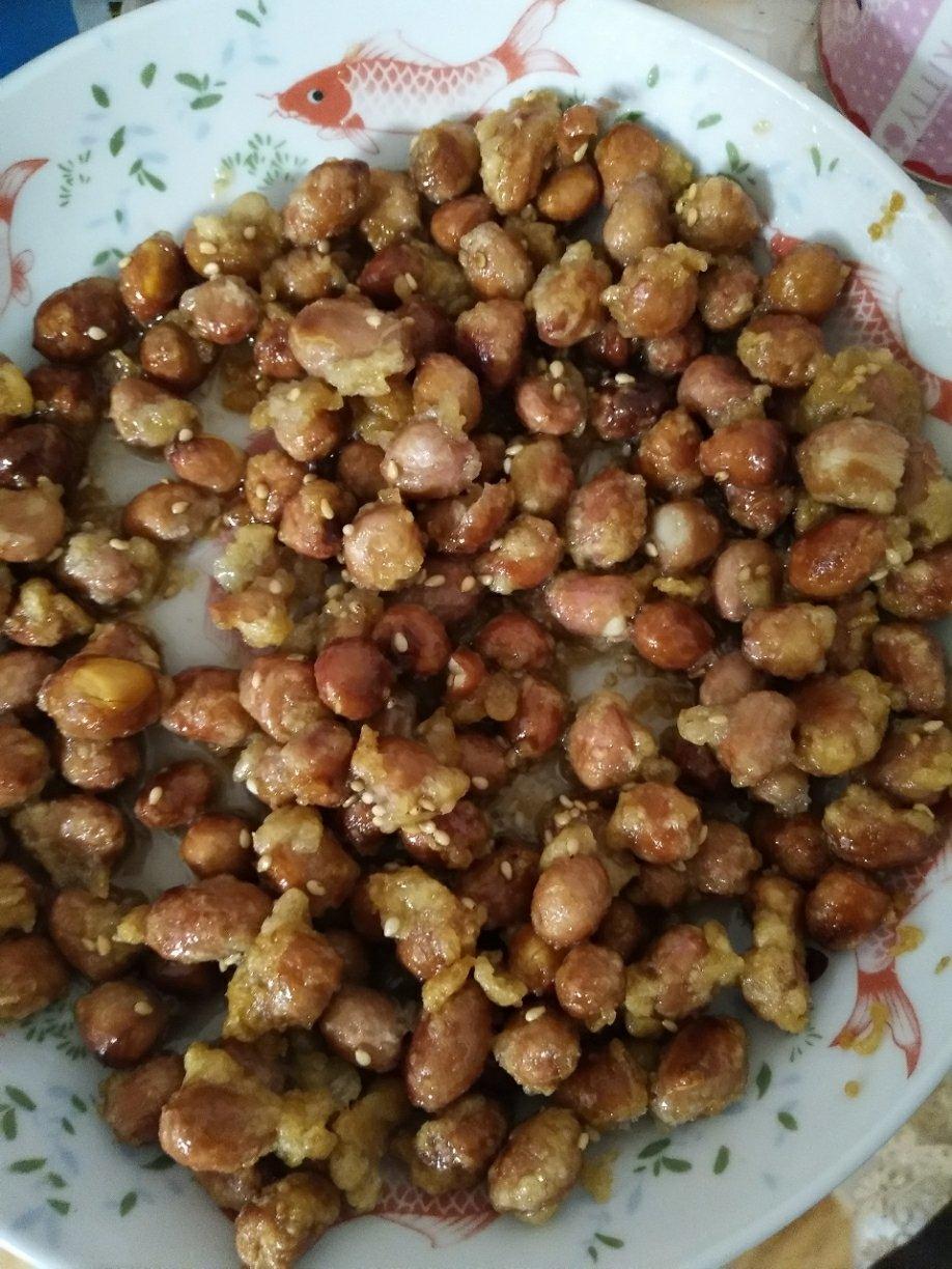 油炸花生米
